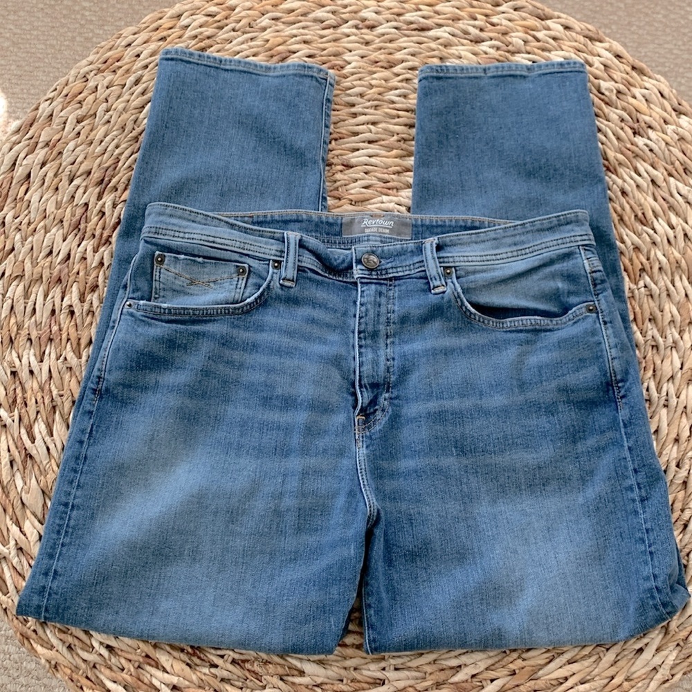 Revtown Automatic Decade Denim Straight Leg Jean